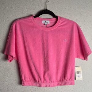Juicy by Juicy Couture‎ Terry Towel Top, Shorts Set Pink